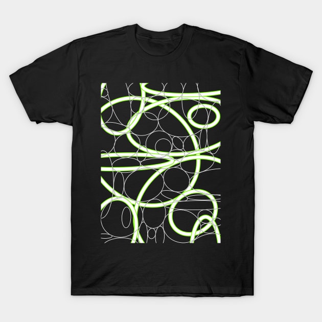 Abstract round design T-Shirt by Bright by Me